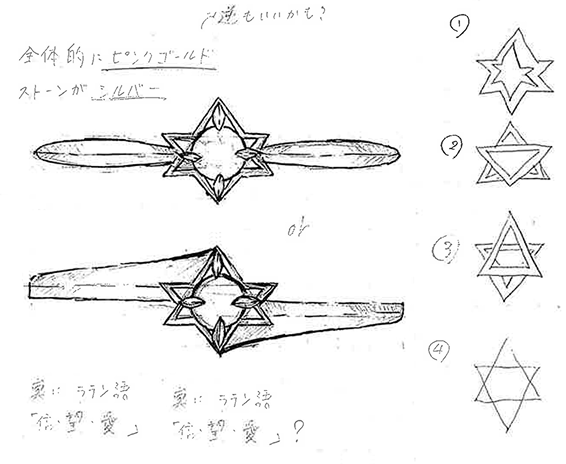 生徒さんのアイデアスケッチ